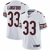 Nike Chicago Bears #33 Jeremy Langford White NFL Vapor Untouchable Limited Jersey,baseball caps,new era cap wholesale,wholesale hats
